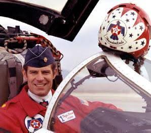Roger Parrish — Commander, USAF Thunderbirds 1973–74